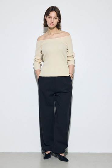 ダンボールカーブワイドパンツ 詳細画像