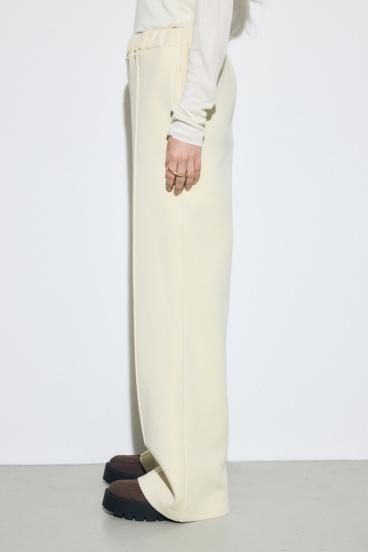 ピグメントピンタックワイドパンツ