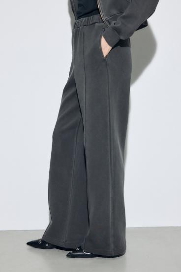 ピグメントピンタックワイドパンツ