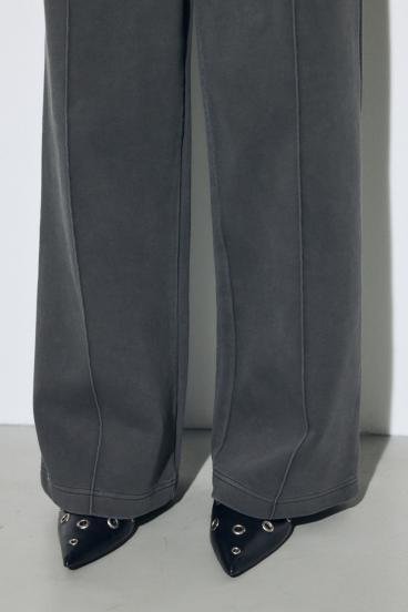 ピグメントピンタックワイドパンツ 詳細画像