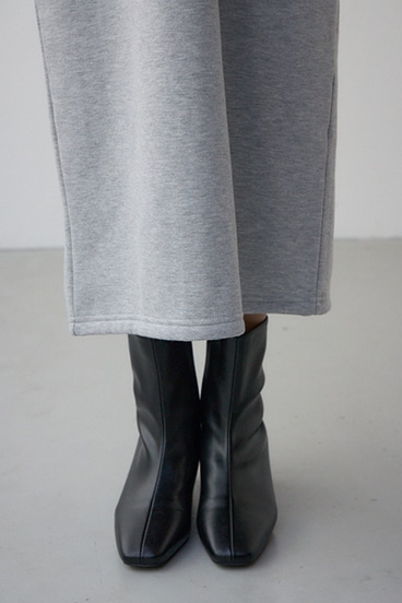 レイヤード風裏起毛フーディーワンピース 詳細画像