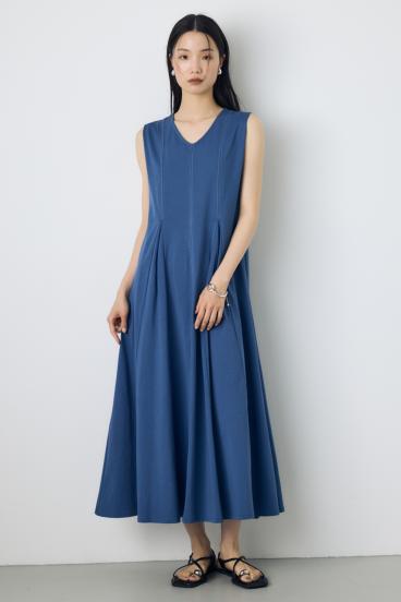 ステッチフレアカットワンピース