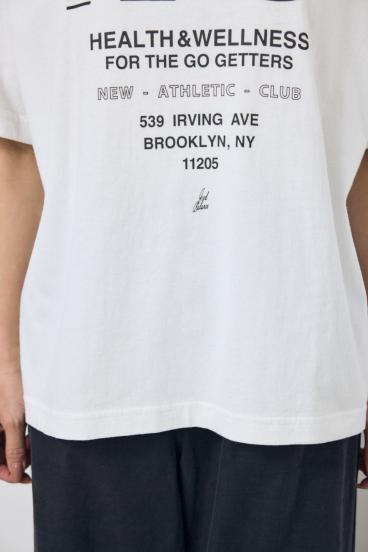 NACピグメントプリントTシャツ 詳細画像