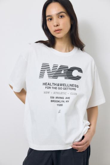 NACピグメントプリントTシャツ