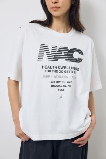 NACピグメントプリントTシャツ 詳細画像