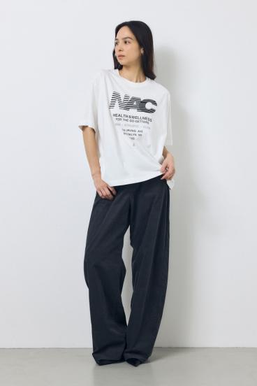 NACピグメントプリントTシャツ 詳細画像