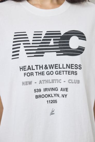 NACピグメントプリントTシャツ 詳細画像