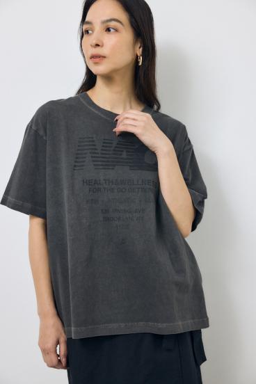 NACピグメントプリントTシャツ