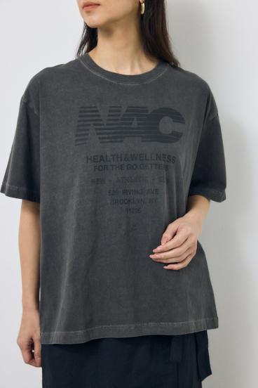 NACピグメントプリントTシャツ 詳細画像