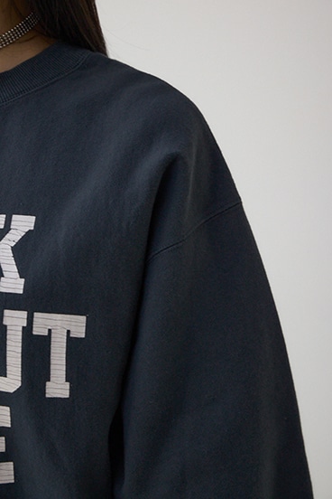 クラックロゴスウェット 詳細画像