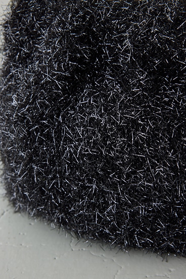 ラメシャギーメタルハンドルバッグ 詳細画像