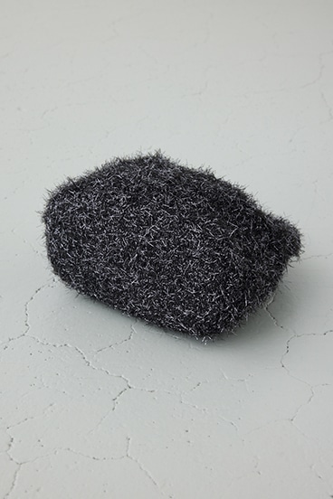 ラメシャギーメタルハンドルバッグ 詳細画像