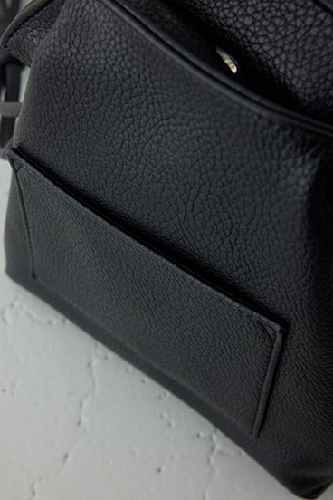 モチーフスタッズドローストリングバッグ 詳細画像