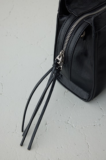 フェイクレザーハンドバッグ 詳細画像