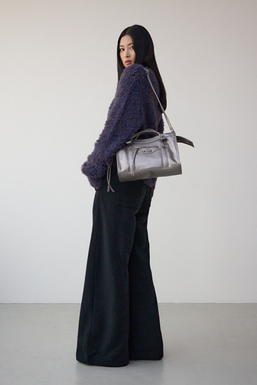 フェイクレザーハンドバッグ 詳細画像