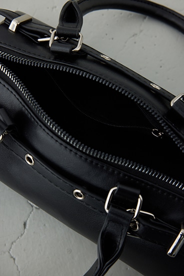 ベルトデザインレクタングルハンドバッグ 詳細画像