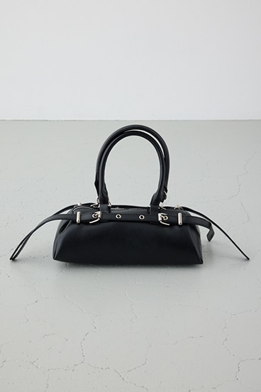 ベルトデザインレクタングルハンドバッグ 詳細画像