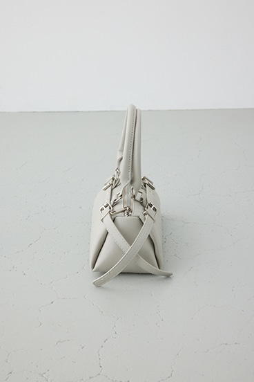 ベルトデザインレクタングルハンドバッグ 詳細画像