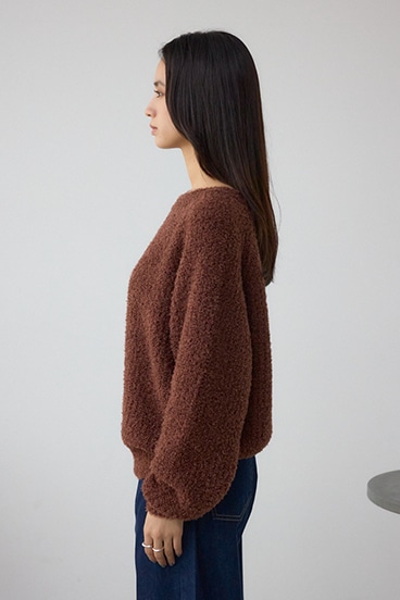 ラメシャギーニットトップス 詳細画像