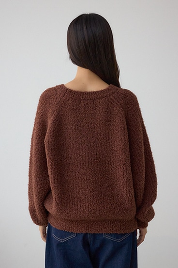 ラメシャギーニットトップス 詳細画像