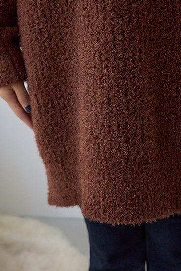 ラメシャギーニットワンピース 詳細画像