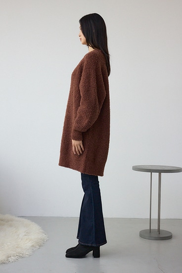 ラメシャギーニットワンピース 詳細画像