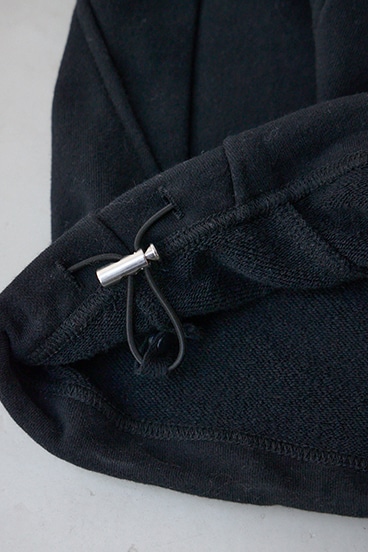 切り替えデザインスウェットワイドパンツ 詳細画像