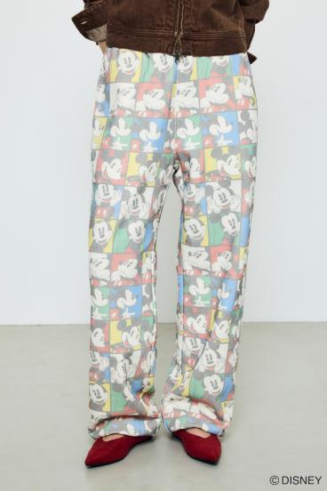 AD総柄グラフィックパンツ / MICKEY 詳細画像