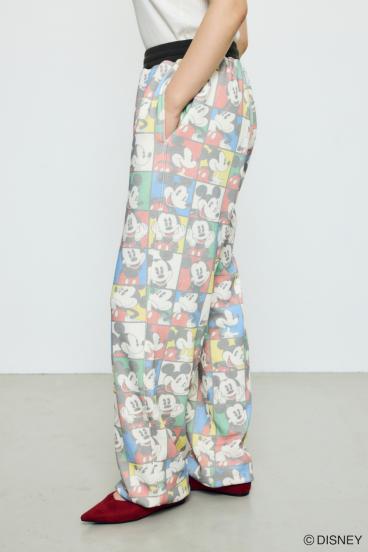 AD総柄グラフィックパンツ / MICKEY 詳細画像