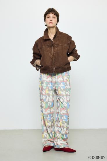 AD総柄グラフィックパンツ / MICKEY 詳細画像