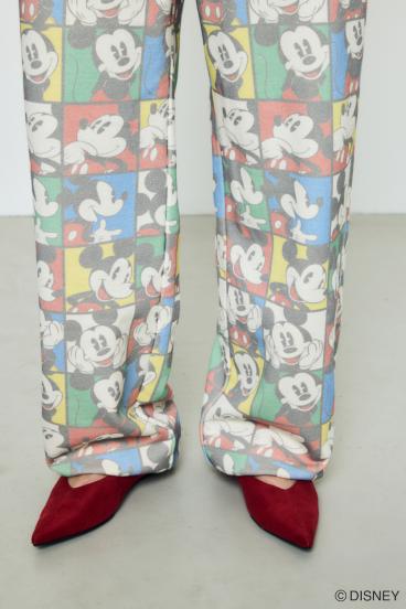 AD総柄グラフィックパンツ / MICKEY 詳細画像