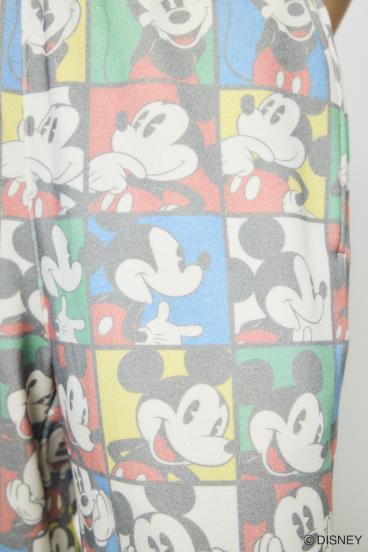 AD総柄グラフィックパンツ / MICKEY 詳細画像