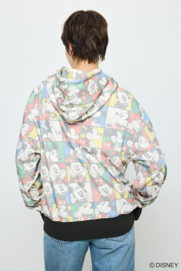 AD総柄グラフィックパーカー / MICKEY 詳細画像