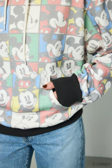 AD総柄グラフィックパーカー / MICKEY 詳細画像