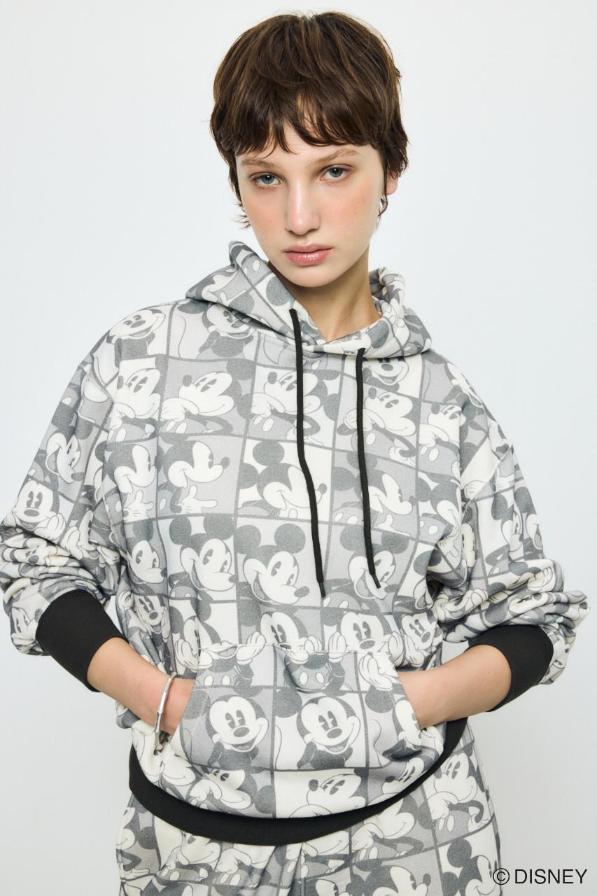AD総柄グラフィックパーカー / MICKEY