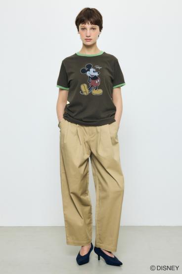 ADプリント半袖リンガーT / MICKEY 詳細画像