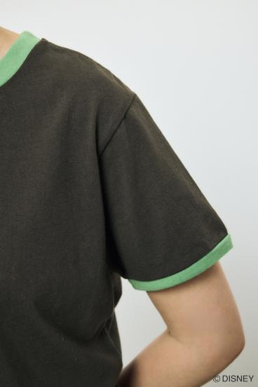 ADプリント半袖リンガーT / MICKEY 詳細画像