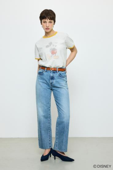 ADプリント半袖リンガーT / MICKEY 詳細画像