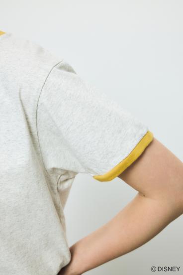 ADプリント半袖リンガーT / MICKEY 詳細画像