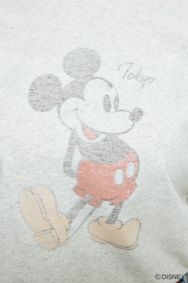 ADプリント半袖リンガーT / MICKEY 詳細画像