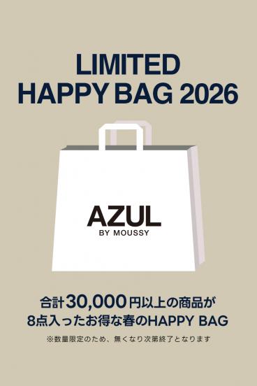 LIMITED HAPPY BAG 【WOMEN】