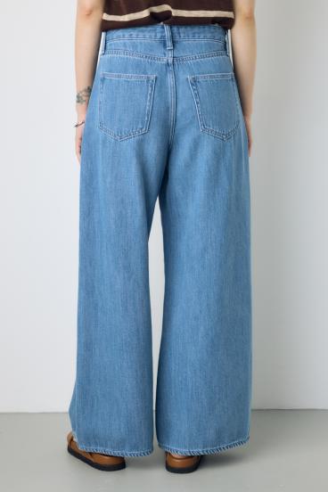AZUL DENIM 甘撚りバギーパンツ 詳細画像
