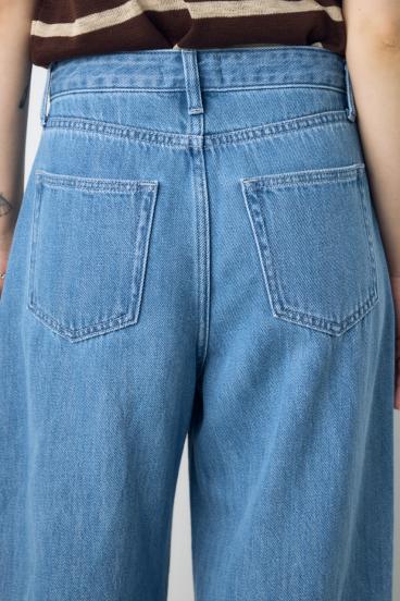AZUL DENIM 甘撚りバギーパンツ 詳細画像