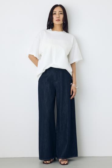 AZUL DENIM 甘撚りバギーパンツ 詳細画像