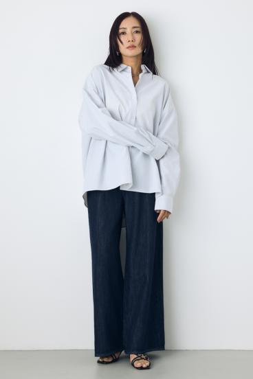 AZUL DENIM 甘撚りバギーパンツ 詳細画像