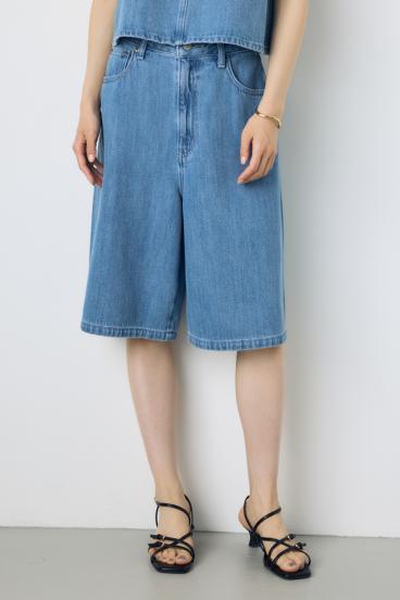 AZUL DENIM 甘撚りハーフパンツ