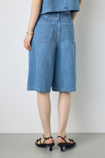 AZUL DENIM 甘撚りハーフパンツ 詳細画像