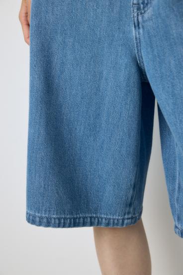 AZUL DENIM 甘撚りハーフパンツ 詳細画像