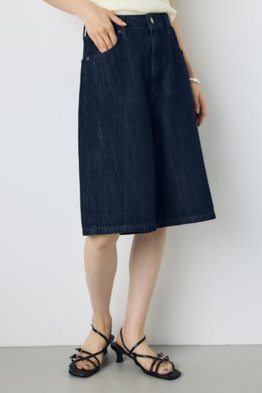AZUL DENIM 甘撚りハーフパンツ 詳細画像