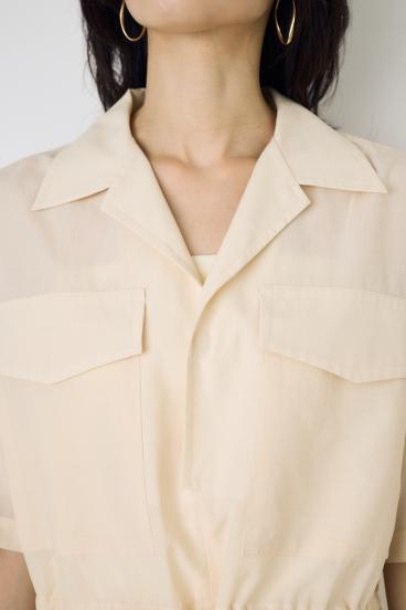 COMFORA AIRウエストマークブラウス 詳細画像